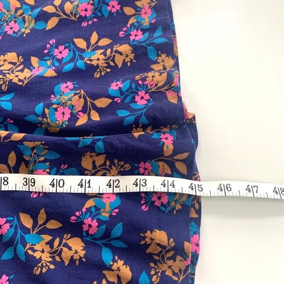 Floral Shirt Dress by National Since 1952 Belted Long Sleeve Women’s Size PM - Picture 10 of 11